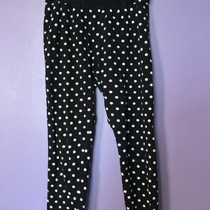 Polka dot leggings